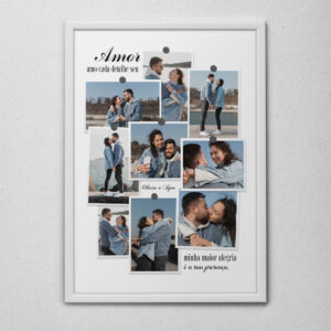 Quadro Personalizado para Casal – Especial Dia dos Namorados